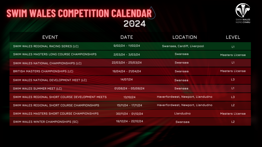 Competition Calendar