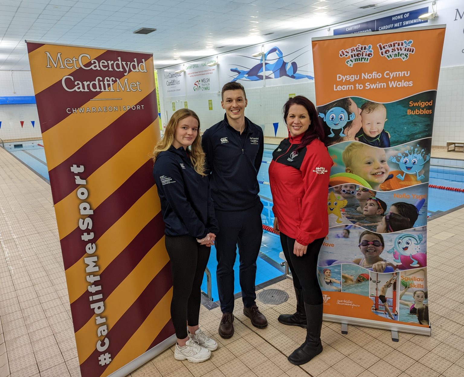 Cardiff Met awarded Learn to Swim Accreditation Swim Wales